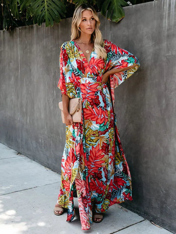 Bohemian Printed Kaftan